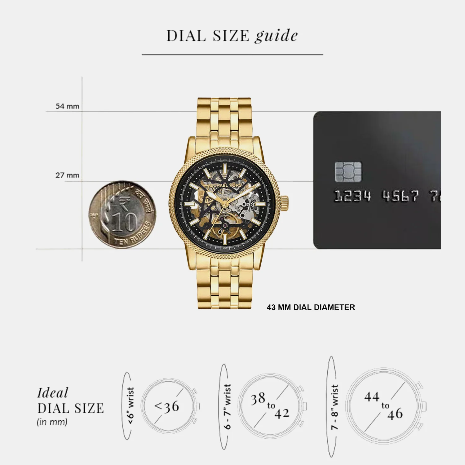 Hutton Men Automatic Black Dial Analog Stainless Steel Watch MKO1075 - Image 4