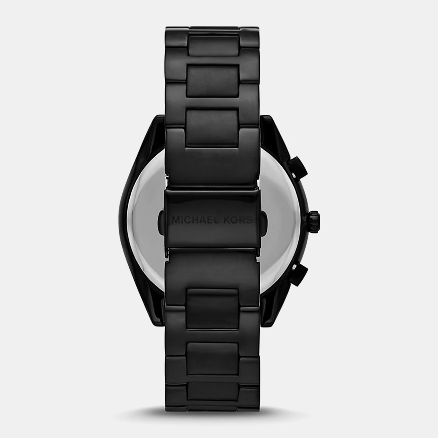 Janelle Men Quartz Black Dial Analog Stainless Steel Watch MK8993 - Image 2