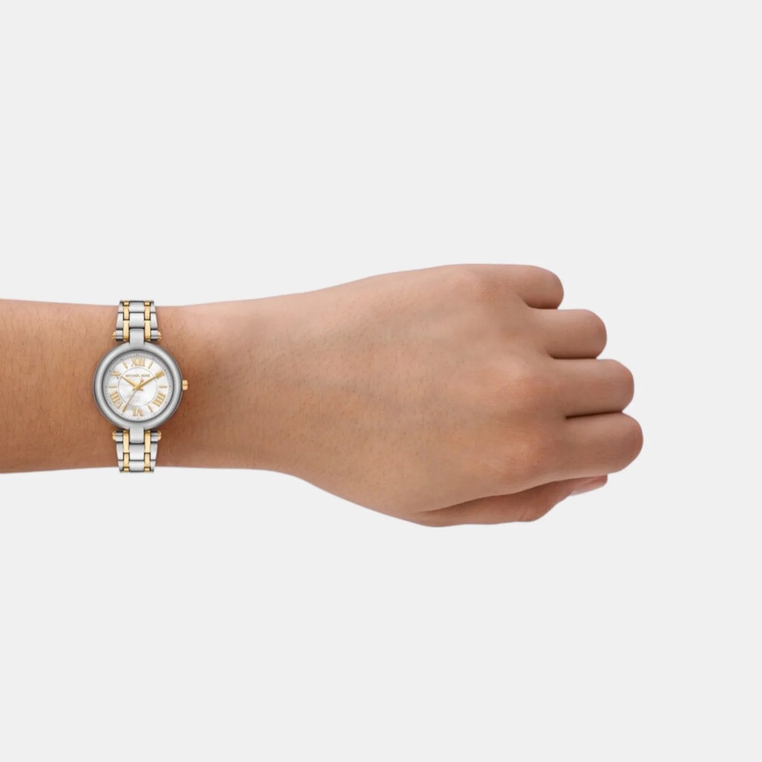 Laney Women Quartz White Dial Analog Stainless Steel Watch MK4895 - Image 3