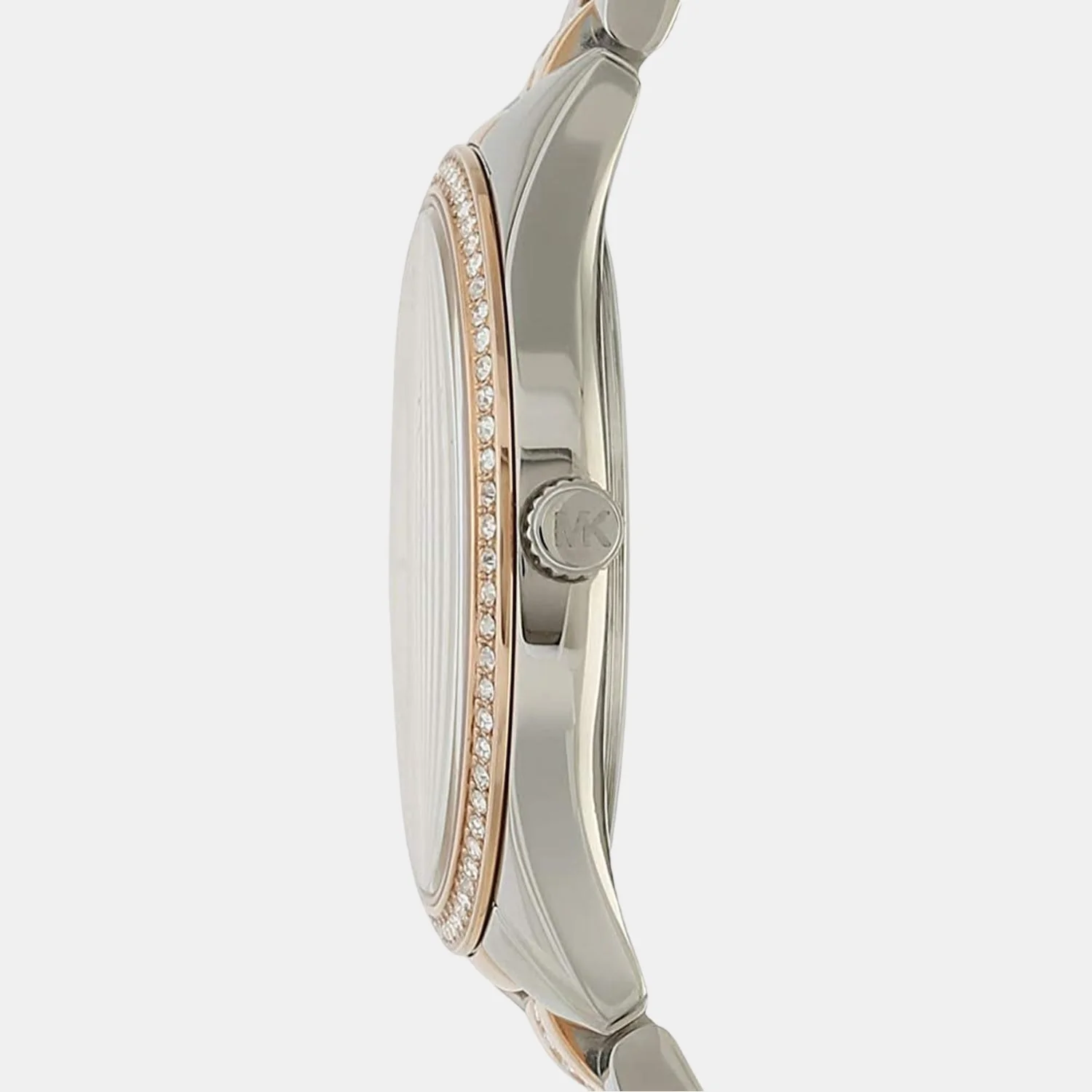 Lauryn Women Quartz Mother Of Pearl Dial Analog Stainless Steel Watch MK3979 - Image 5