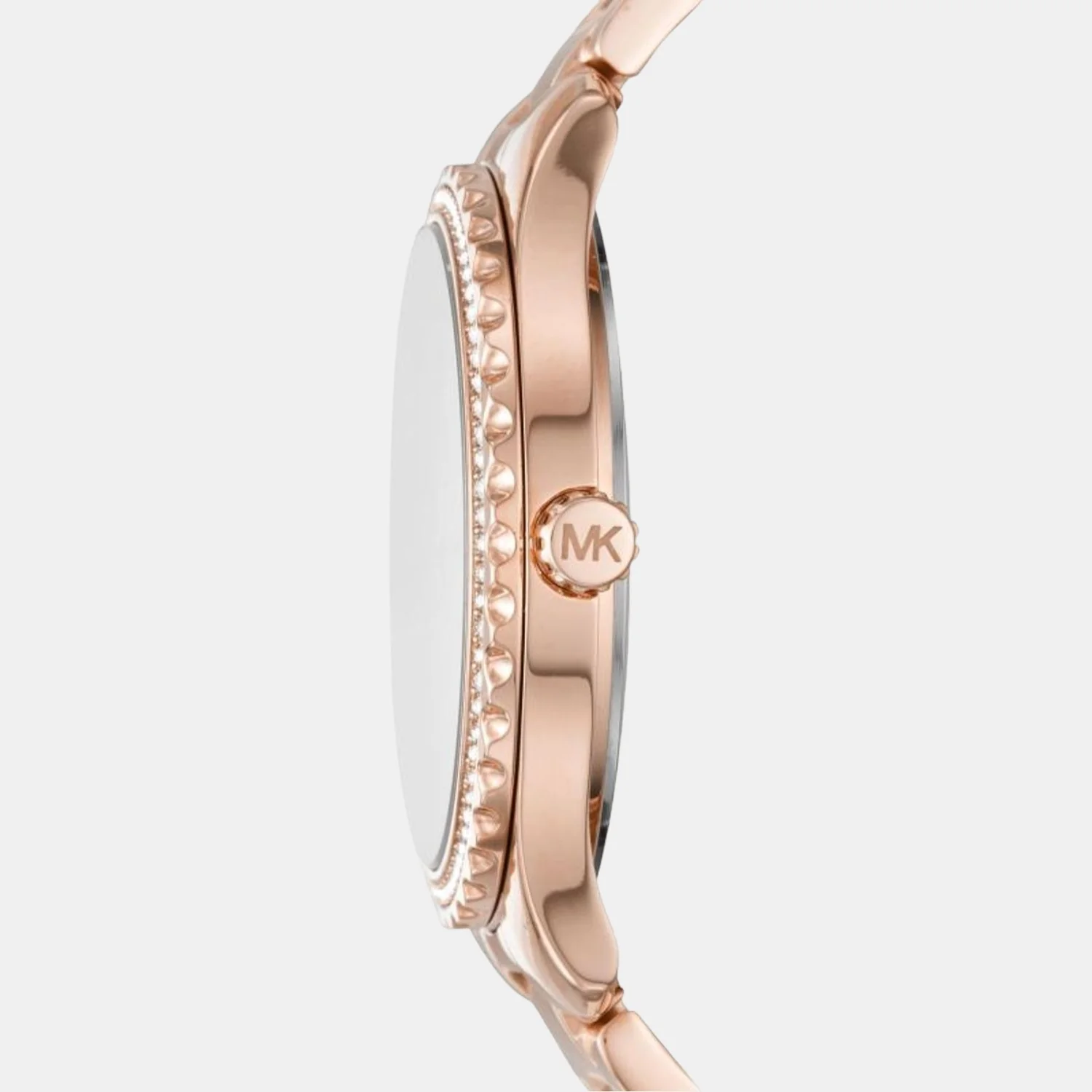 Layton Women Quartz Pink Dial Analog Stainless Steel Watch MK6848 - Image 2