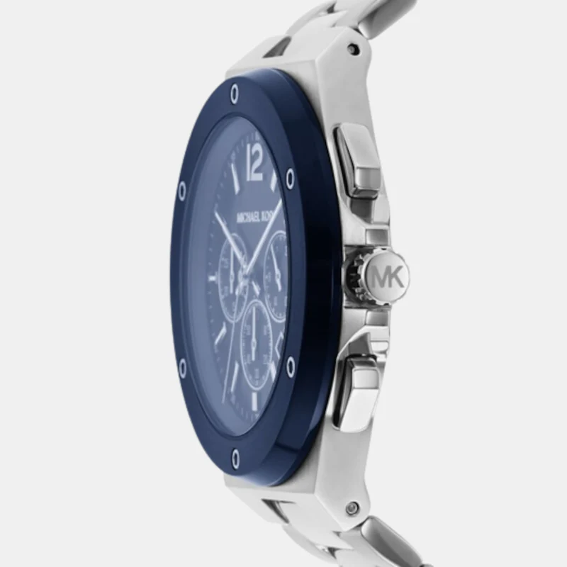 Lennox Men Quartz Blue Dial Analog Stainless Steel Watch MK8938 - Image 3