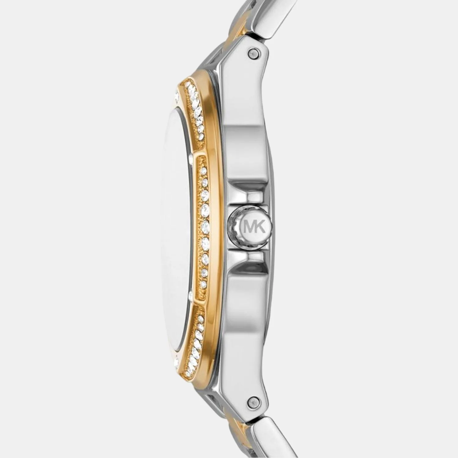 Lennox Women Quartz Gold Dial Analog Stainless Steel Watch MK6988 - Image 3