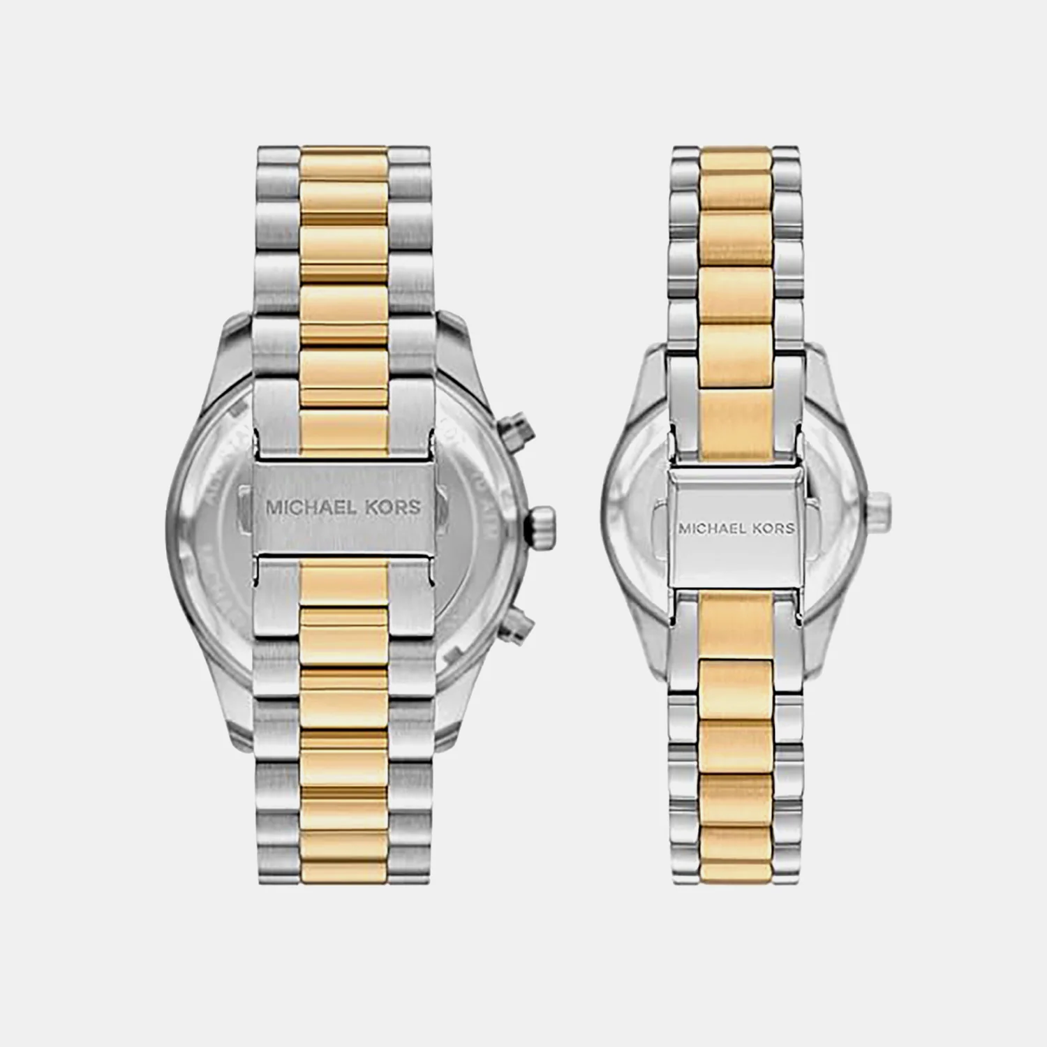Lexington Couple Quartz White Dial Analog Stainless Steel Watch MK4952SET - Image 2