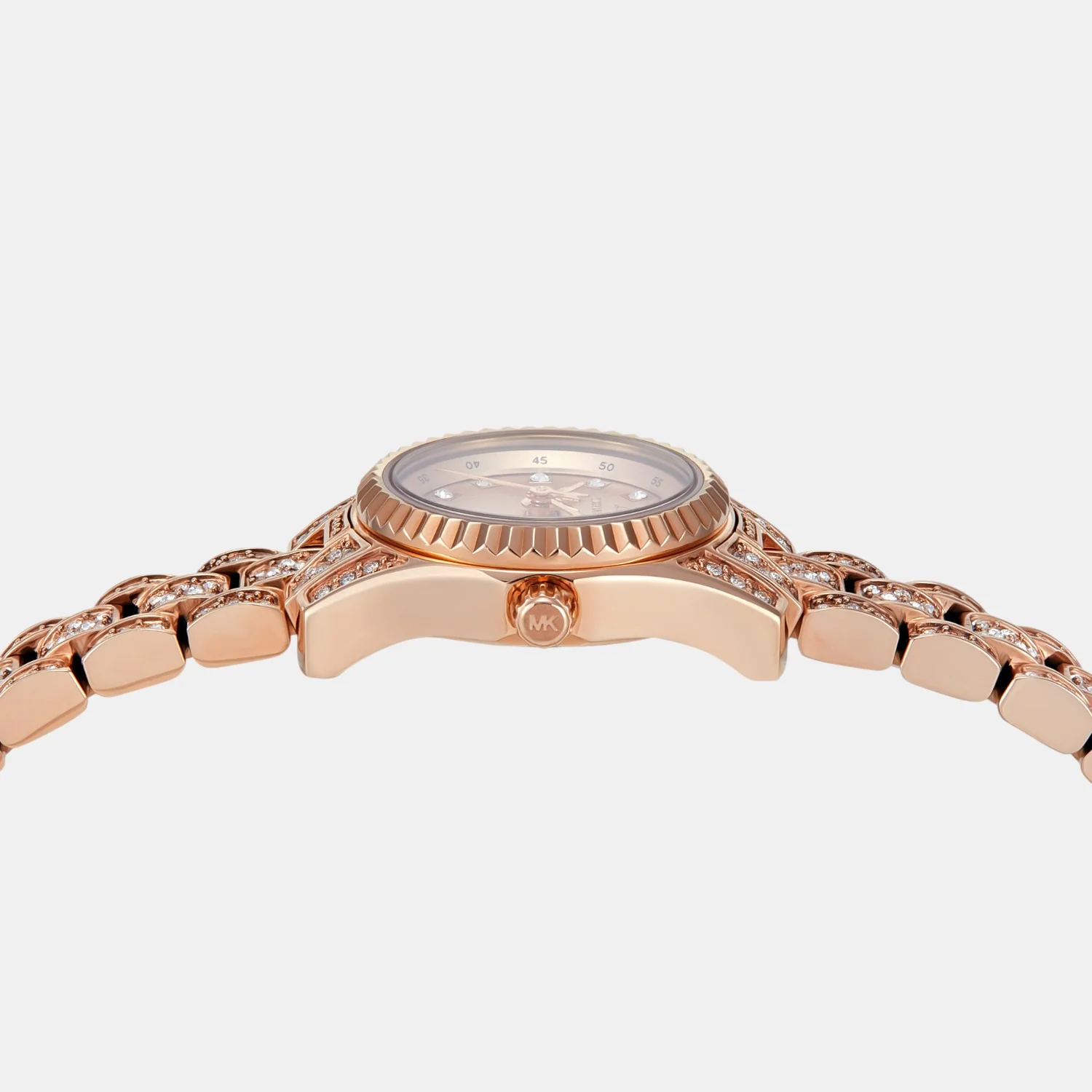 Lexington Women Quartz Rose Gold Dial Analog Stainless Steel Watch MK4863 - Image 5