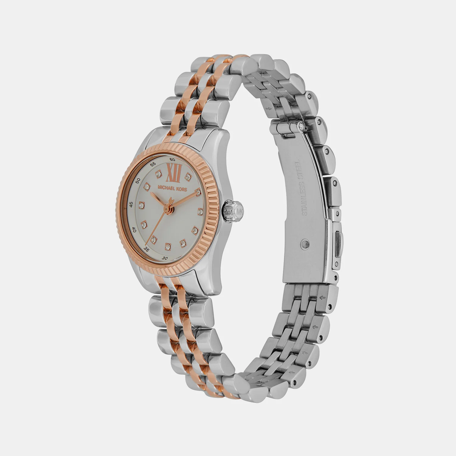 Lexington Women Quartz Silver Dial Analog Stainless Steel Watch MK4817SET - Image 3