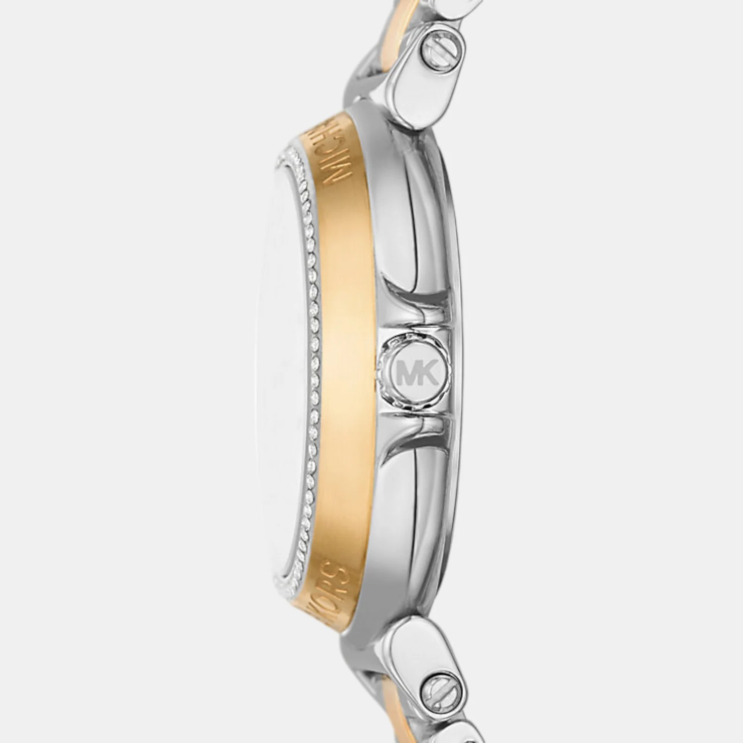 Maren Women Quartz White Dial Analog Stainless Steel Watch MK7492 - Image 3
