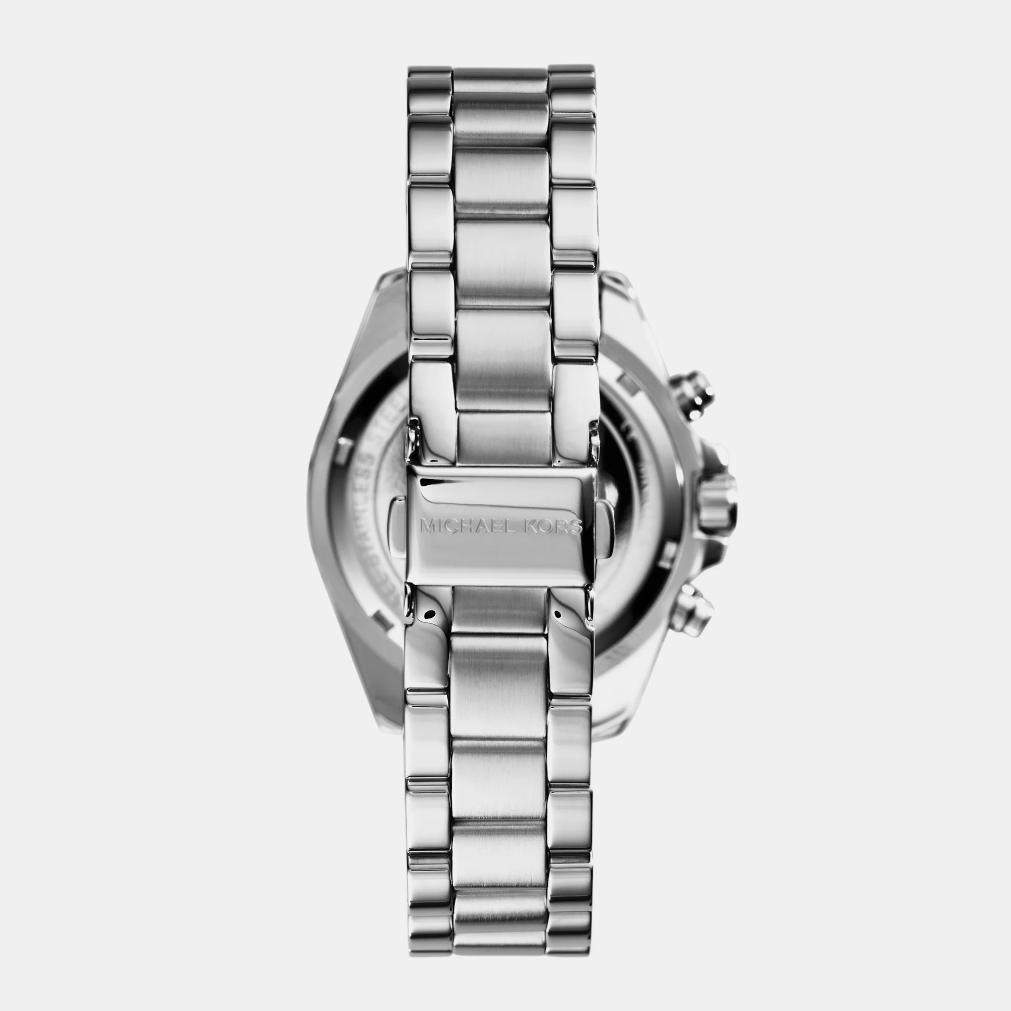 Mini Bradshaw Women Quartz Silver Dial Chronograph Stainless Steel Watch MK6174 - Image 5