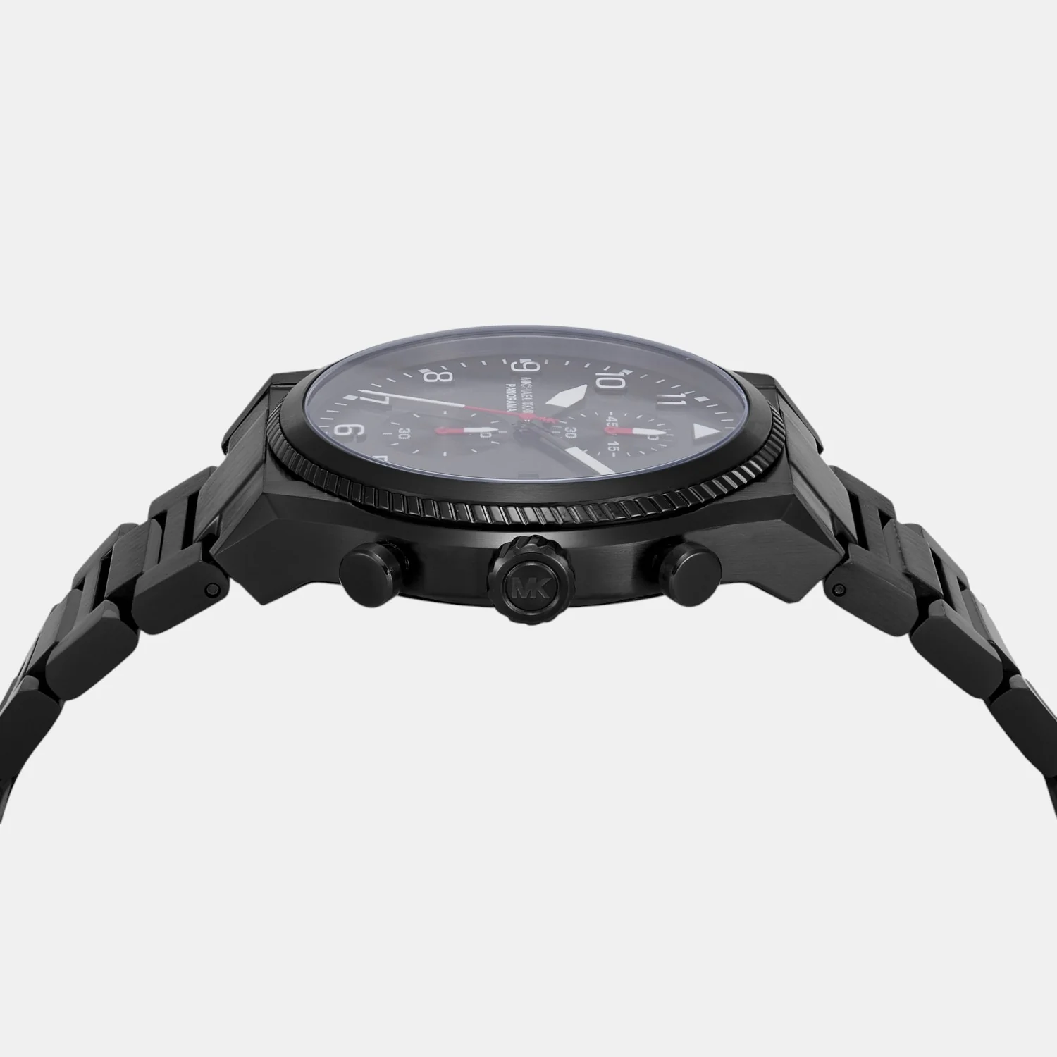 Panorama Men Quartz Black Dial Chronograph Stainless Steel Watch MK9198 - Image 6