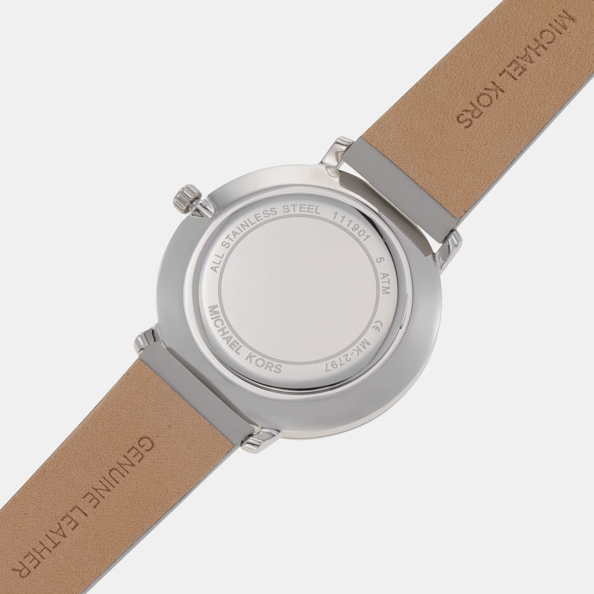 Pyper Women Quartz White Dial Analog Leather Watch MK2797 - Image 9