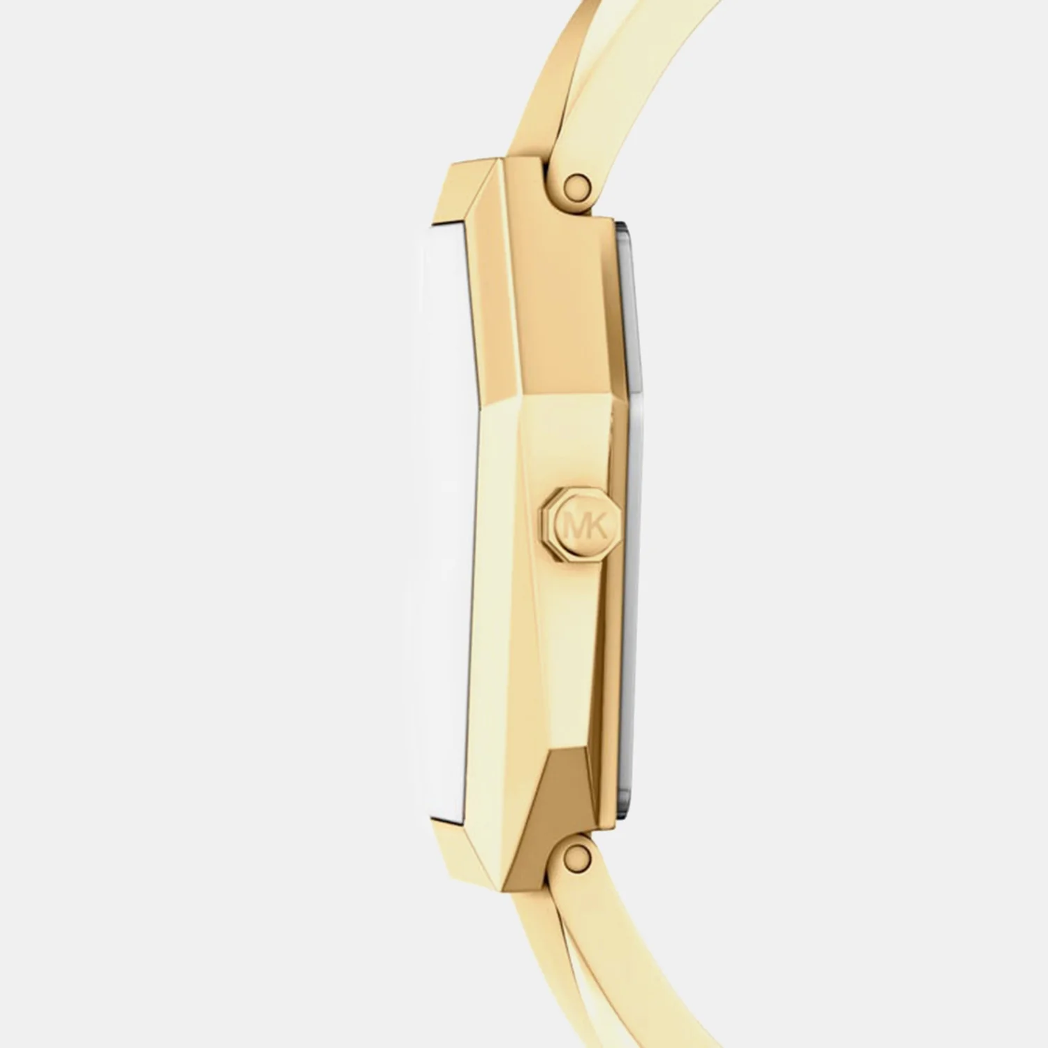 Suri Women Quartz Gold Dial Analog Stainless Steel Watch MK7589 - Image 2