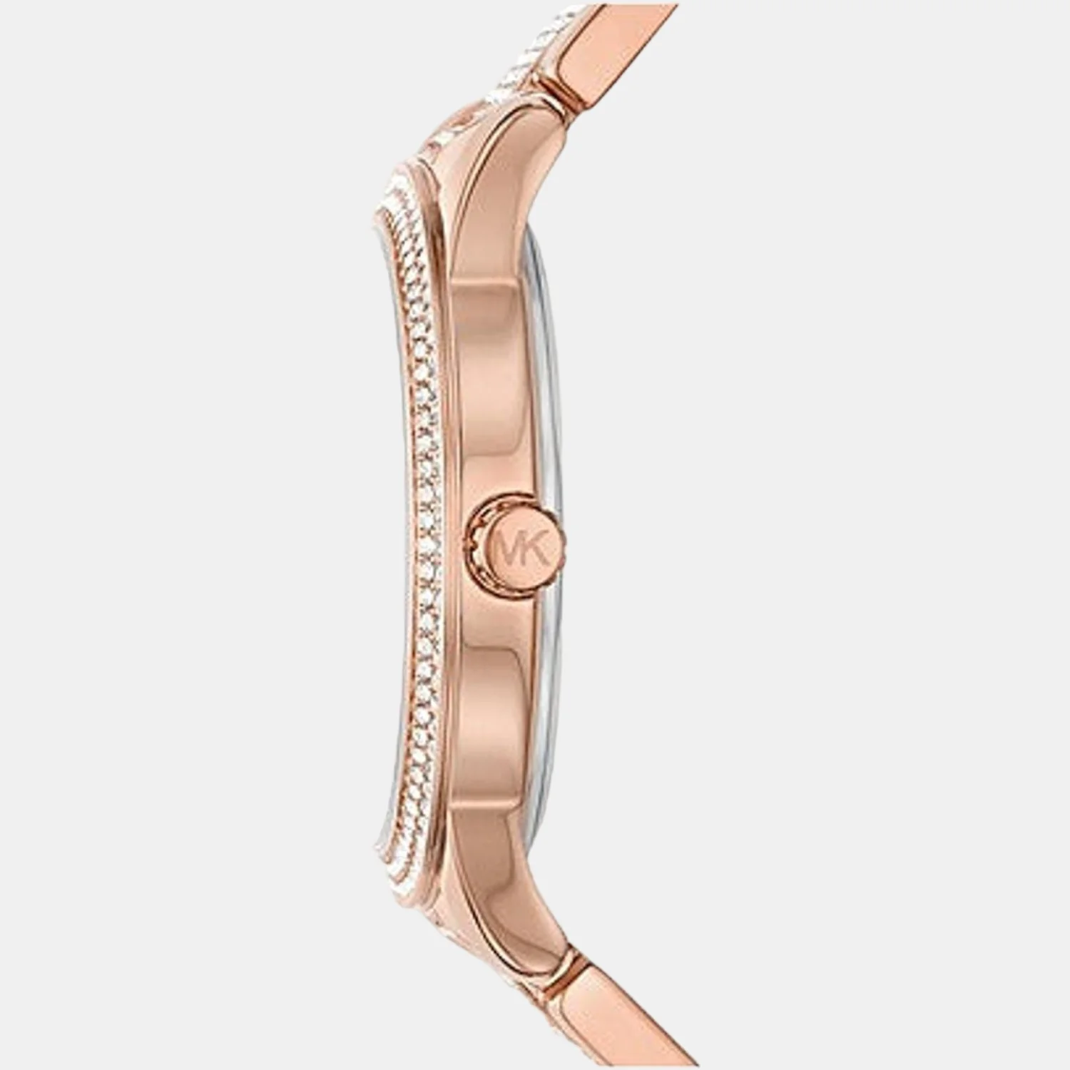 Tibby Women Quartz White Dial Multi-Function Stainless Steel Watch MK7293 - Image 2