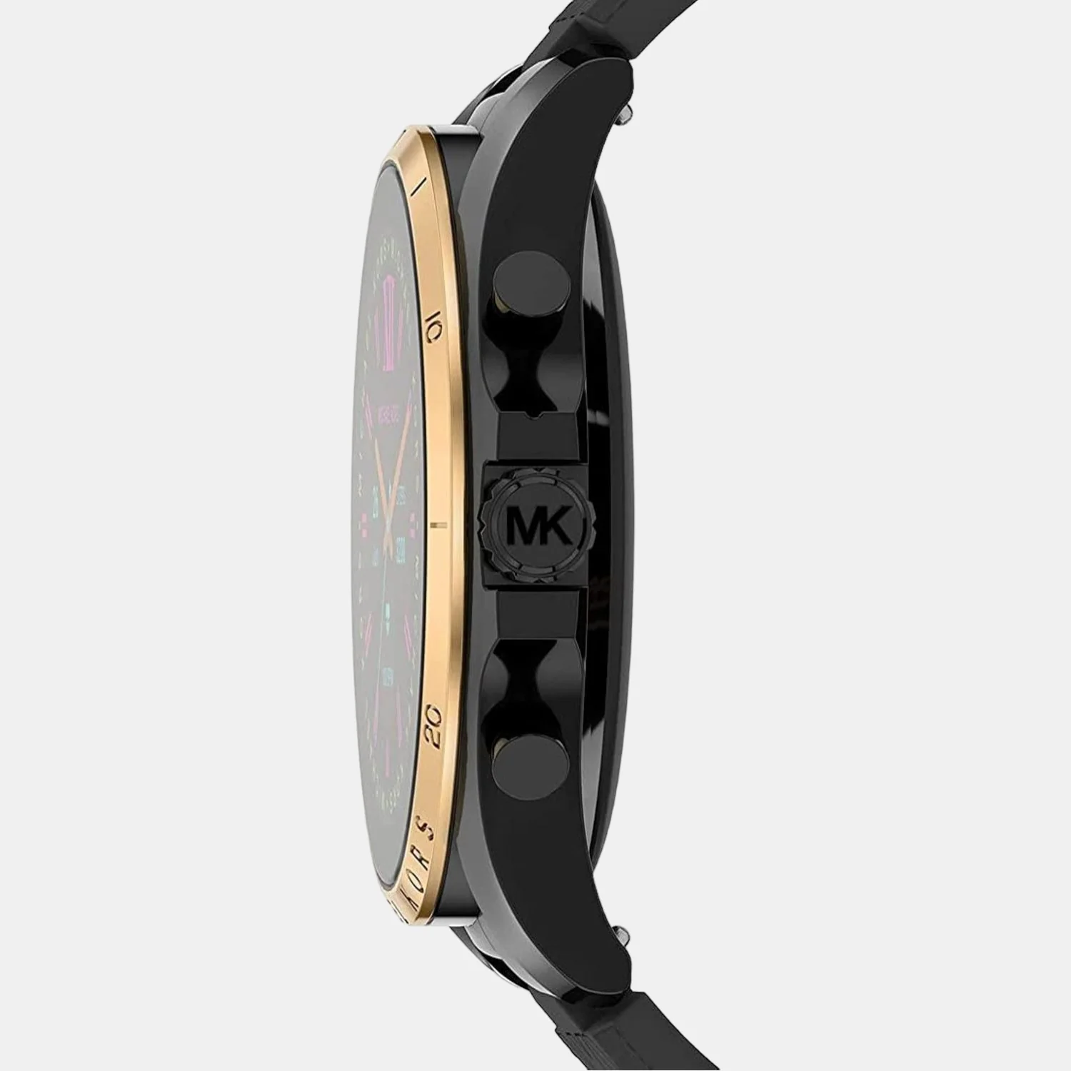 Women Processor Black Dial Digital Stainless Steel Watch MKT5151 - Image 6