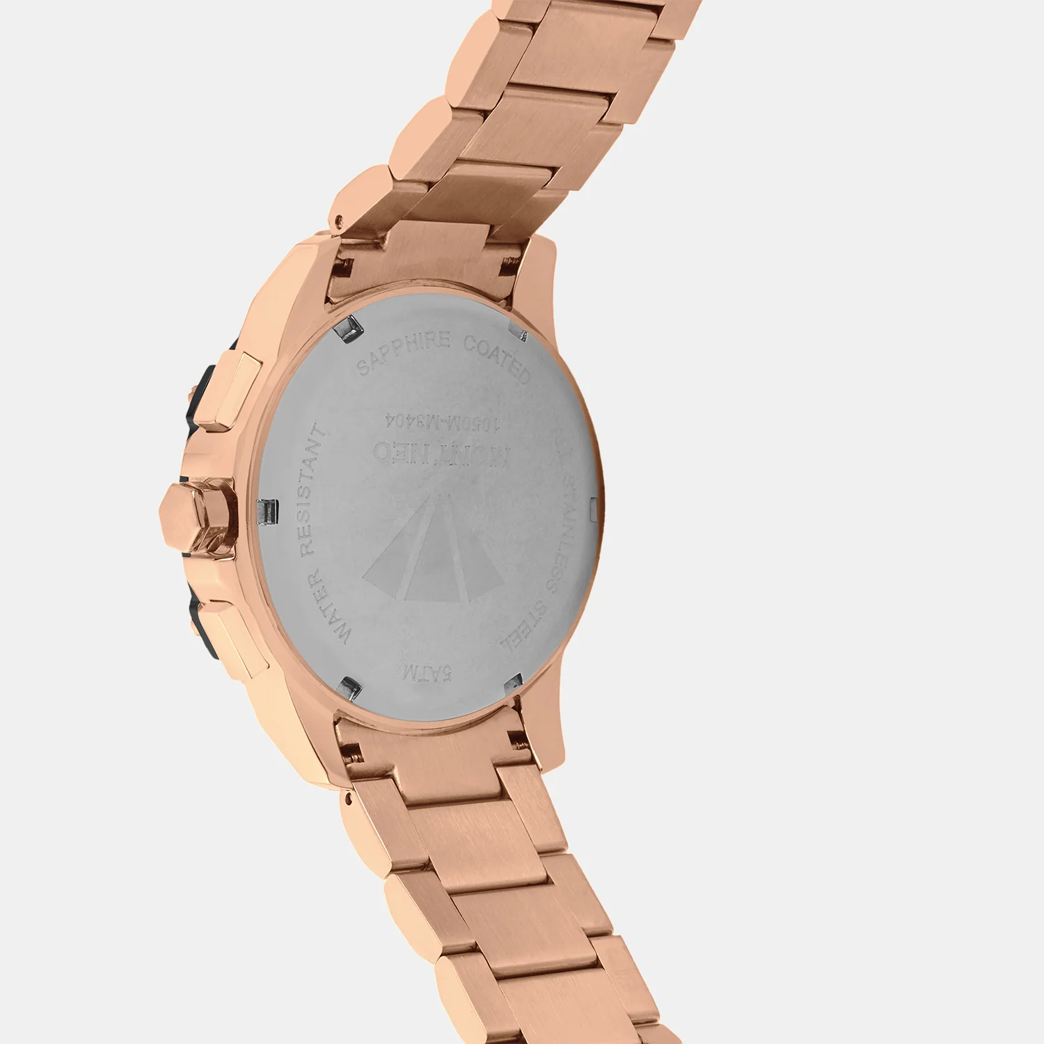 Men Quartz Black Dial Multi-Function Metal Watch 1050M-M3404 - Image 6