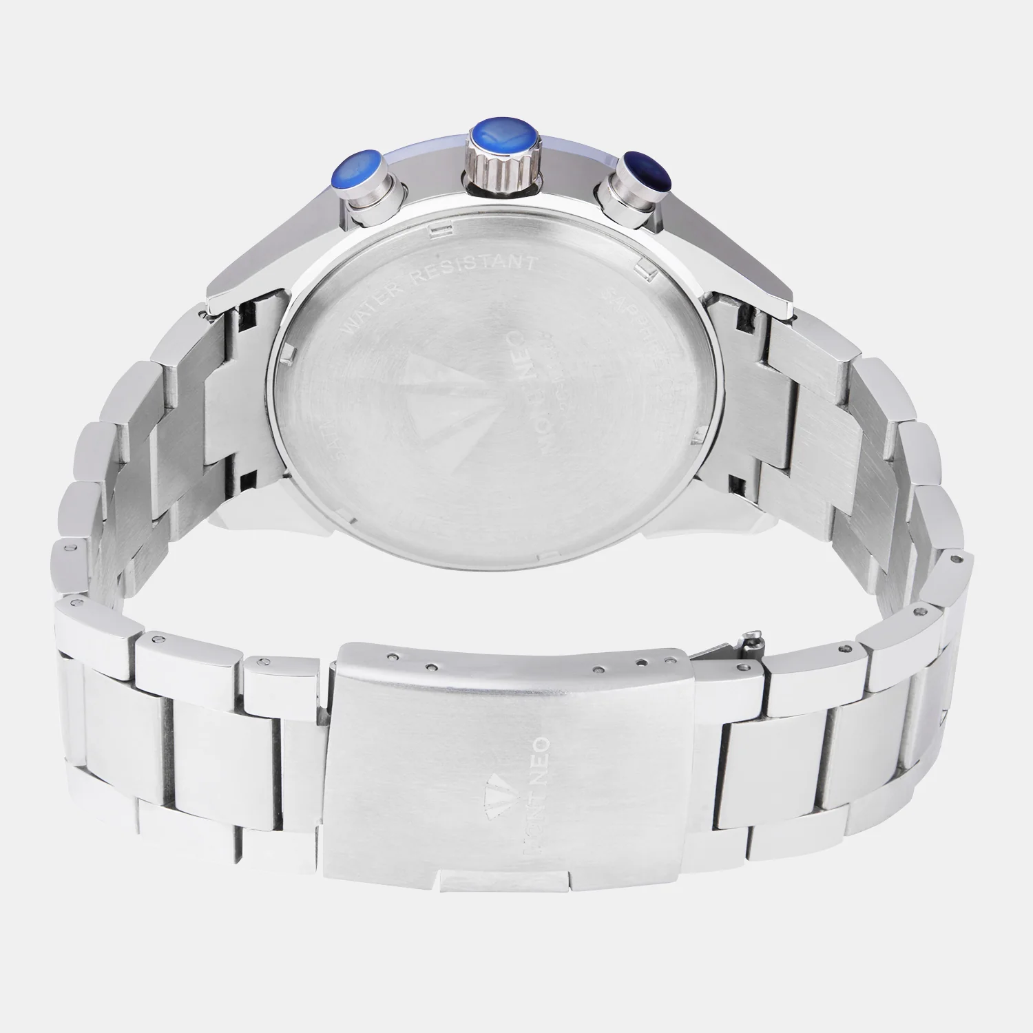 Men Quartz Blue Dial Multi-Function Metal Watch 7012C-M1505 - Image 4