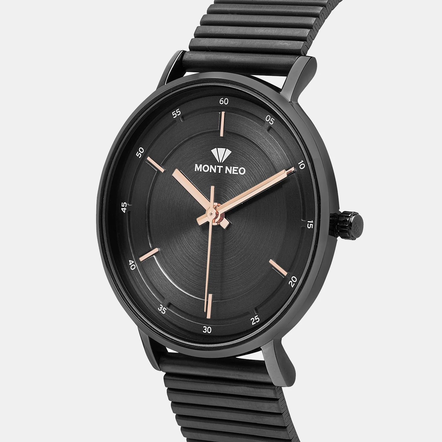 Men Quartz Gun Dial Analog Metal Watch 8013T-B8816 - Image 2
