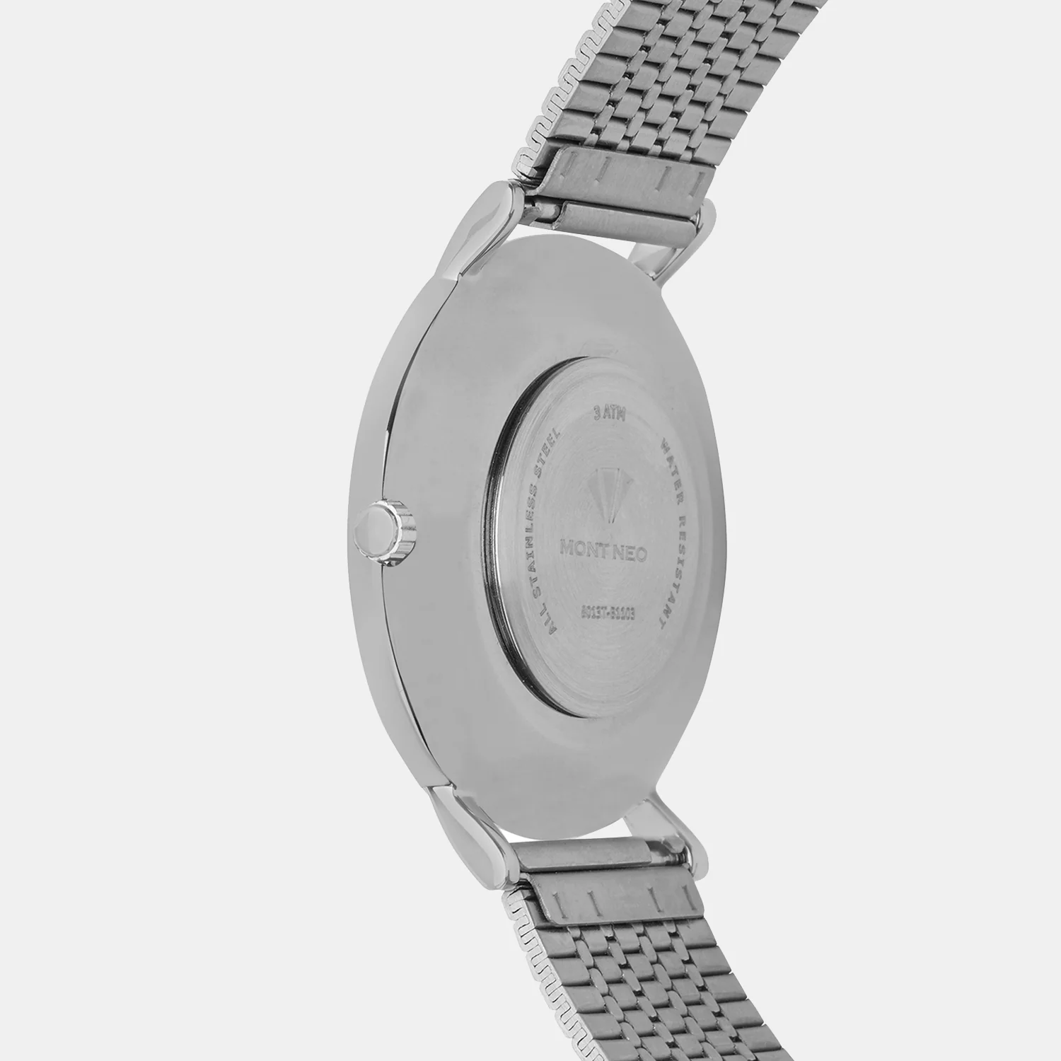 Men Quartz Silver Dial Analog Metal Watch 8013T-B1103 - Image 3