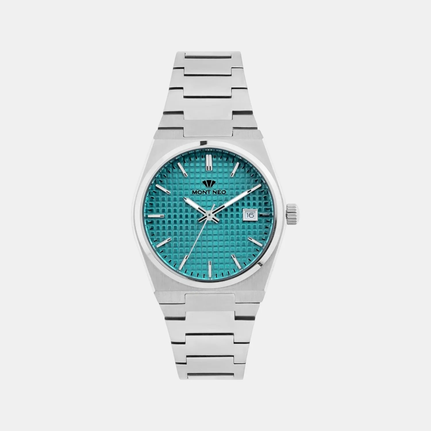 Women Quartz Dual Tone Dial Analog Stainless Steel Watch L3509E-M1118