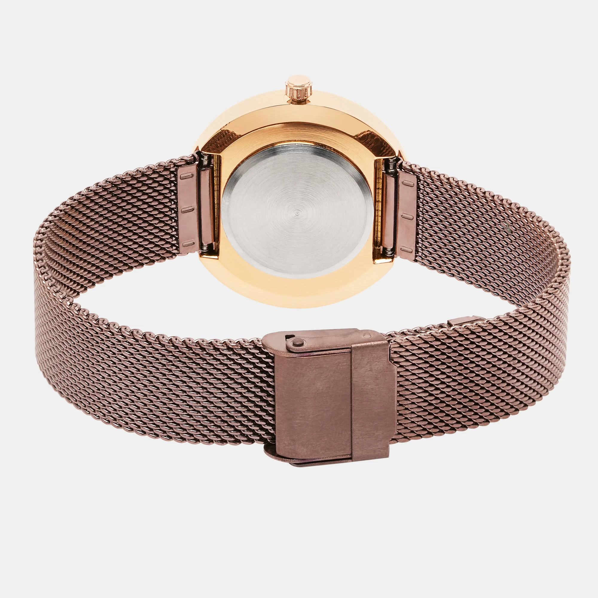 Women Quartz Brown Dial Analog Stainless Steel Watch 9002T-B3306 - Image 4