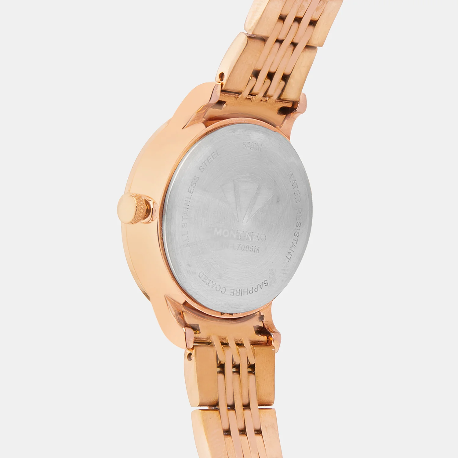 Women Quartz Silver Dial Multi-Function Metal Watch L7005M-M3303 - Image 4