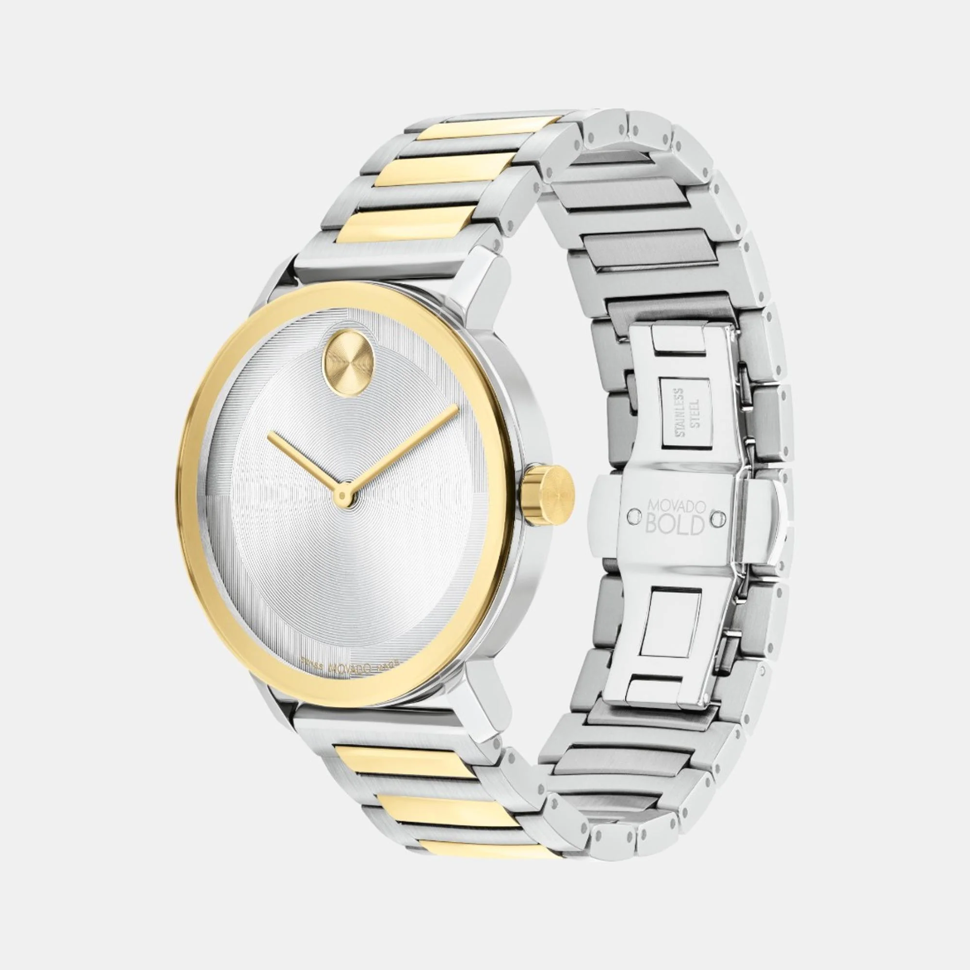 Bold Evolution 2.0 Men Quartz Silver Dial Analog Stainless Steel Watch 3601087 - Image 2