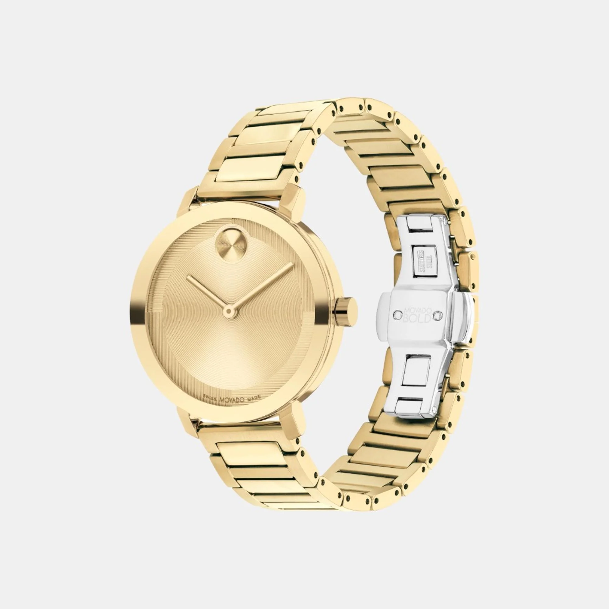 Bold Evolution 2.0 Women Quartz Gold Dial Analog Stainless Steel Watch 3601104 - Image 2