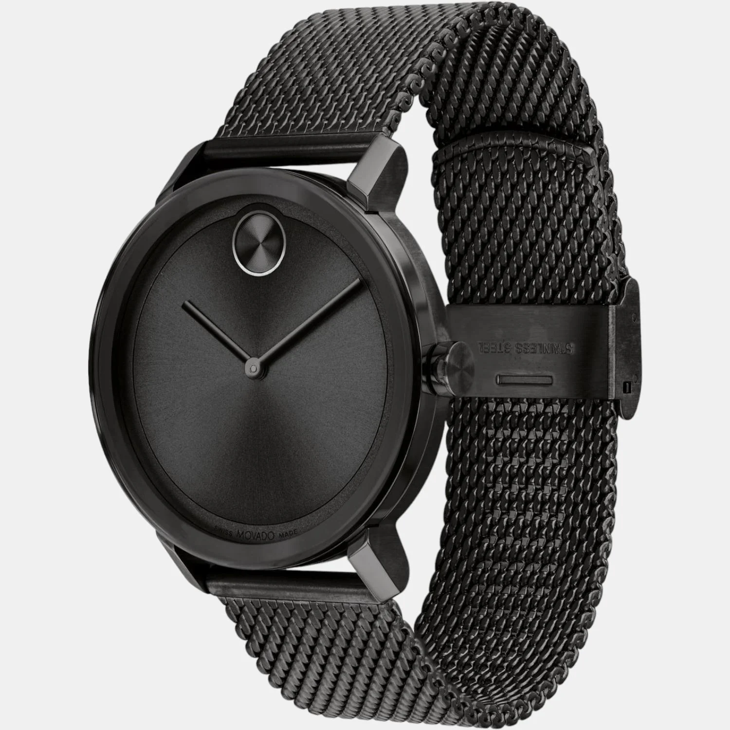 Bold Evolution Men Quartz Black Dial Analog Stainless Steel Watch 3600792 - Image 2