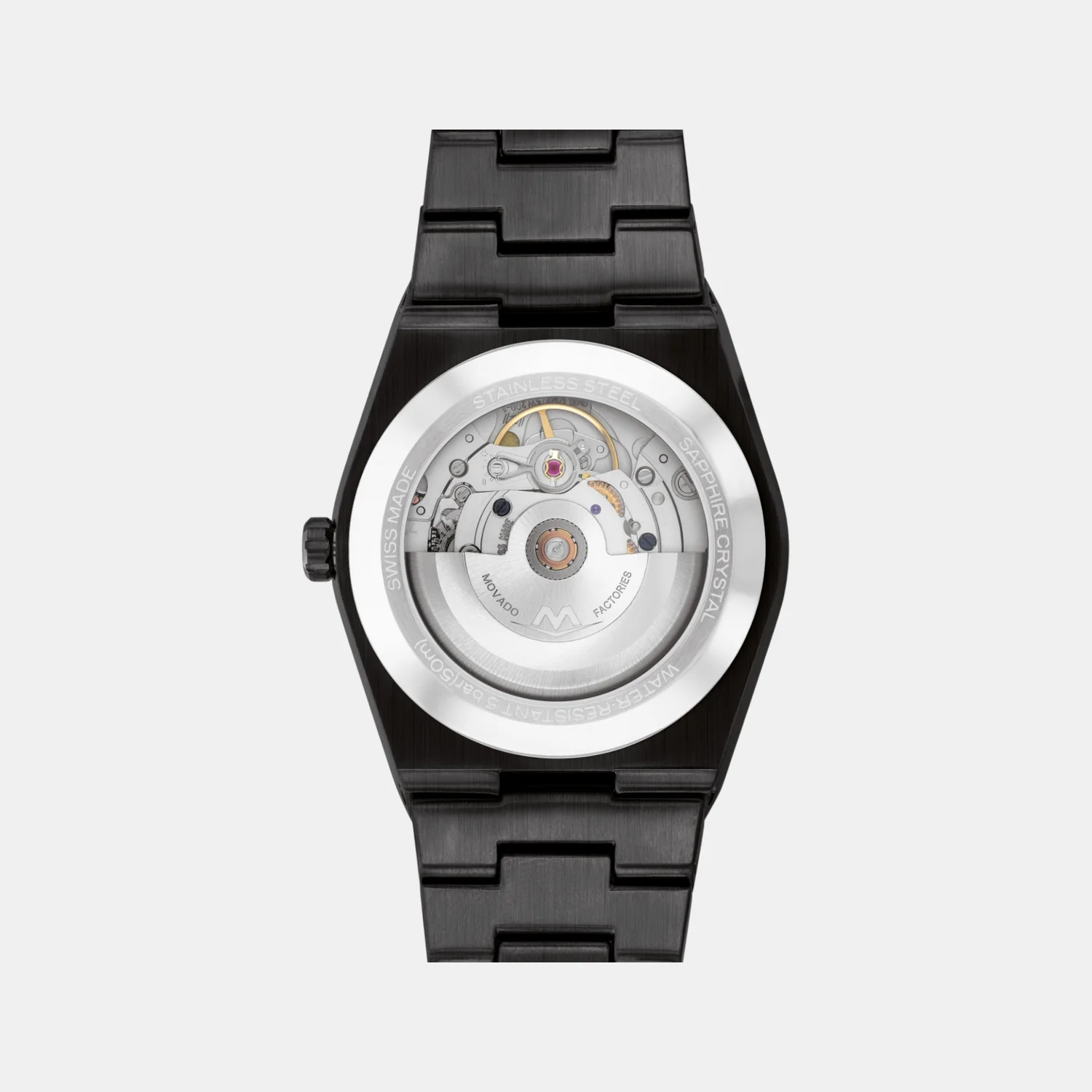 Bold Men Automatic Black Dial Analog Stainless Steel Watch 3601274 - Image 4