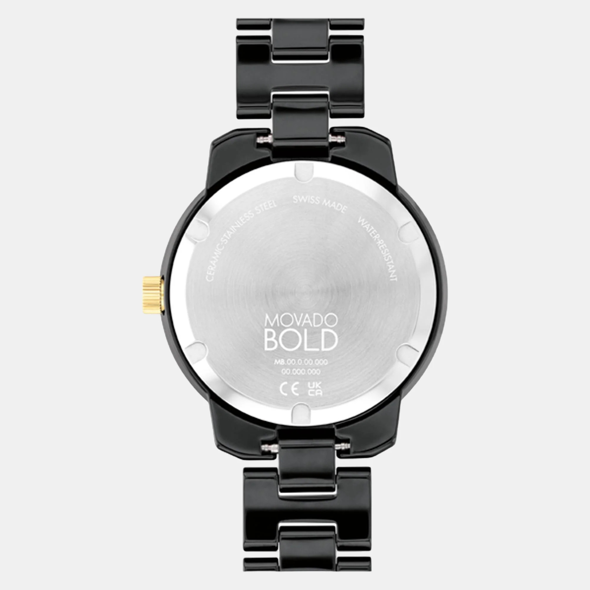 Bold Women Quartz Black Dial Analog Stainless Steel Watch 3600936 - Image 4