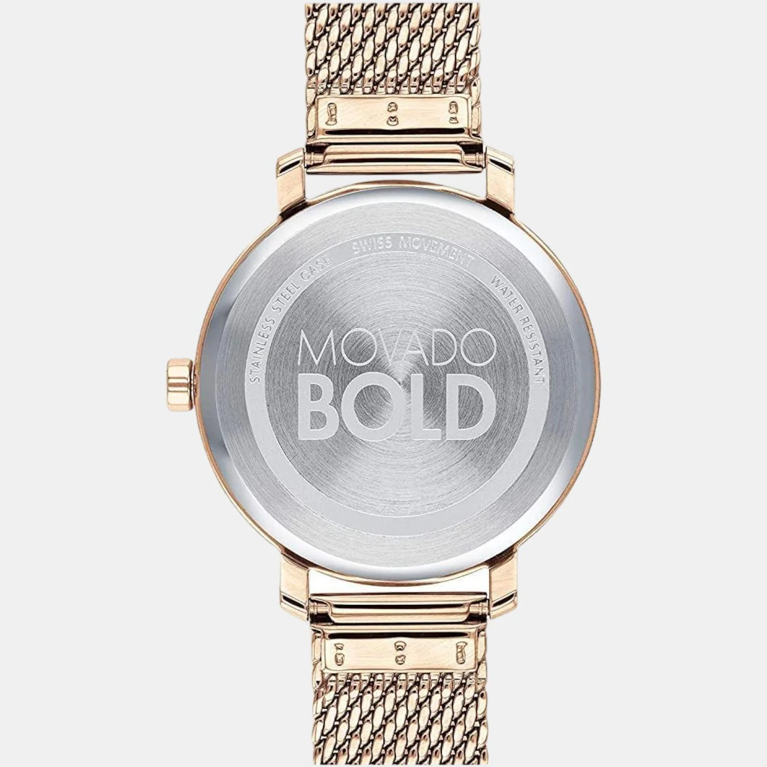 Bold Women Quartz Rose Gold Dial Analog Stainless Steel Watch 3600654 - Image 3