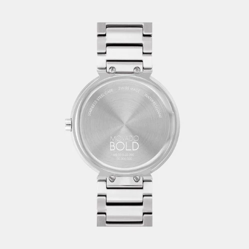 Bold Women Quartz Rose Gold Dial Analog Stainless Steel Watch 3601091 - Image 4