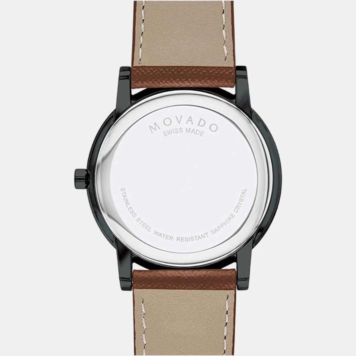 Museum Classic Men Quartz Black Dial Analog Leather Watch 607198 - Image 4