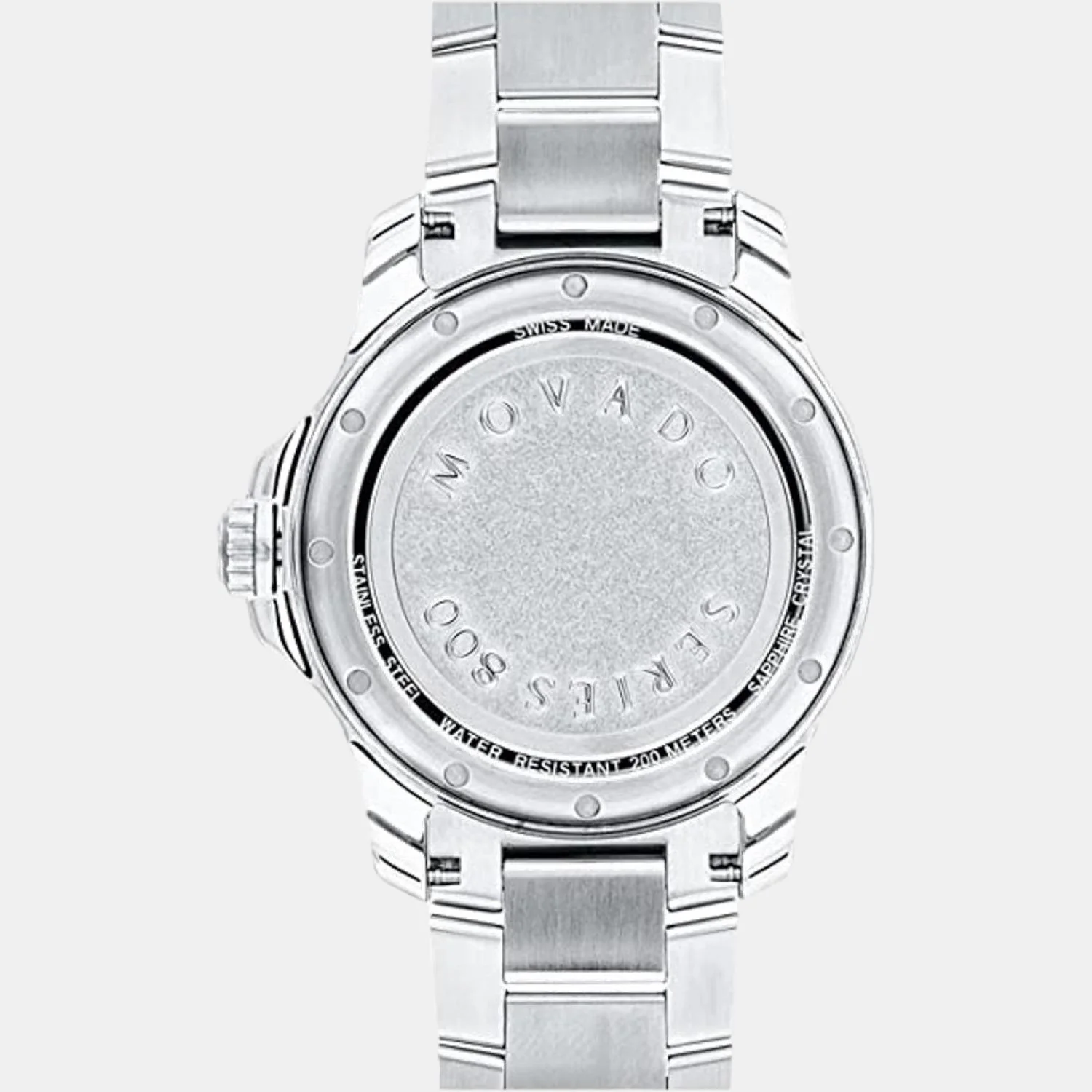 Series 800 Men Quartz Black Dial Analog Stainless Steel Watch 2600152 - Image 7