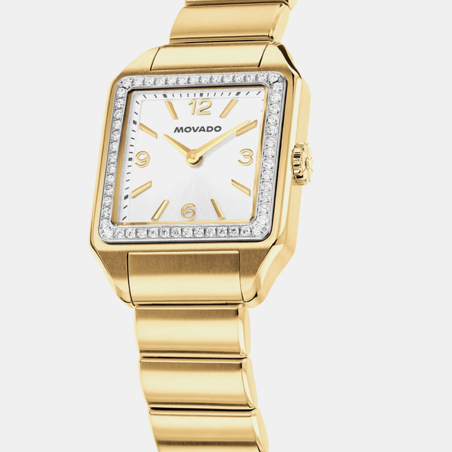 Women Quartz White Dial Analog Stainless Steel Watch 3650250 - Image 2
