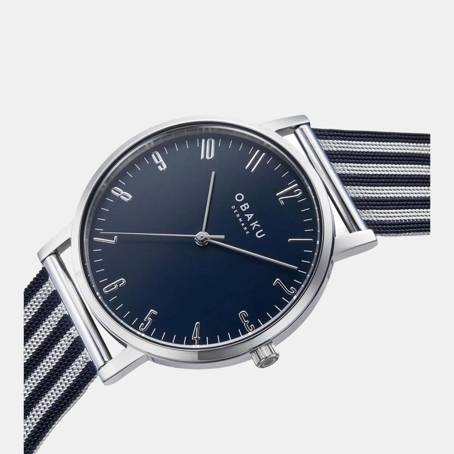 Brink Men Quartz Blue Dial Analog Stainless Steel Watch V248GXCLMK - Image 3