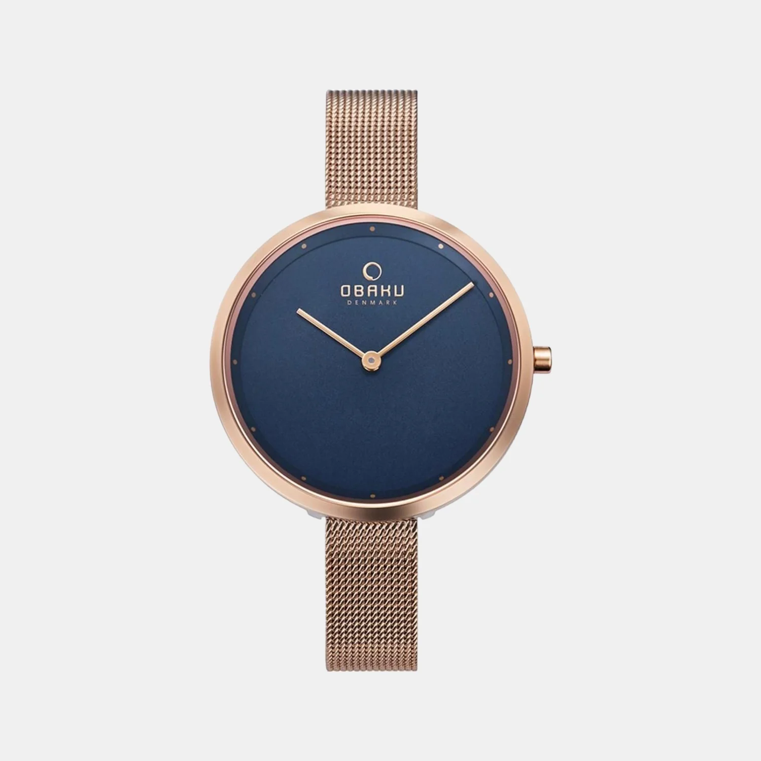 Dok-Azure Women Quartz Blue Dial Analog Mesh Watch V227LXVLMV - Image 2