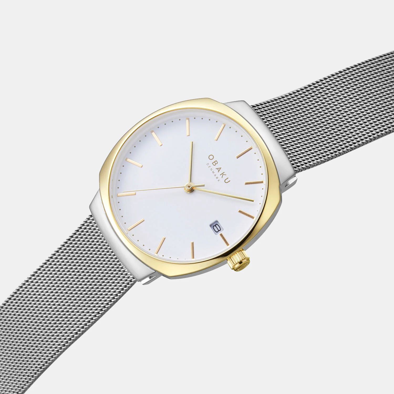 Felt Lille Women Quartz Silver Dial Analog Stainless Steel Watch V273LDFIMC - Image 2