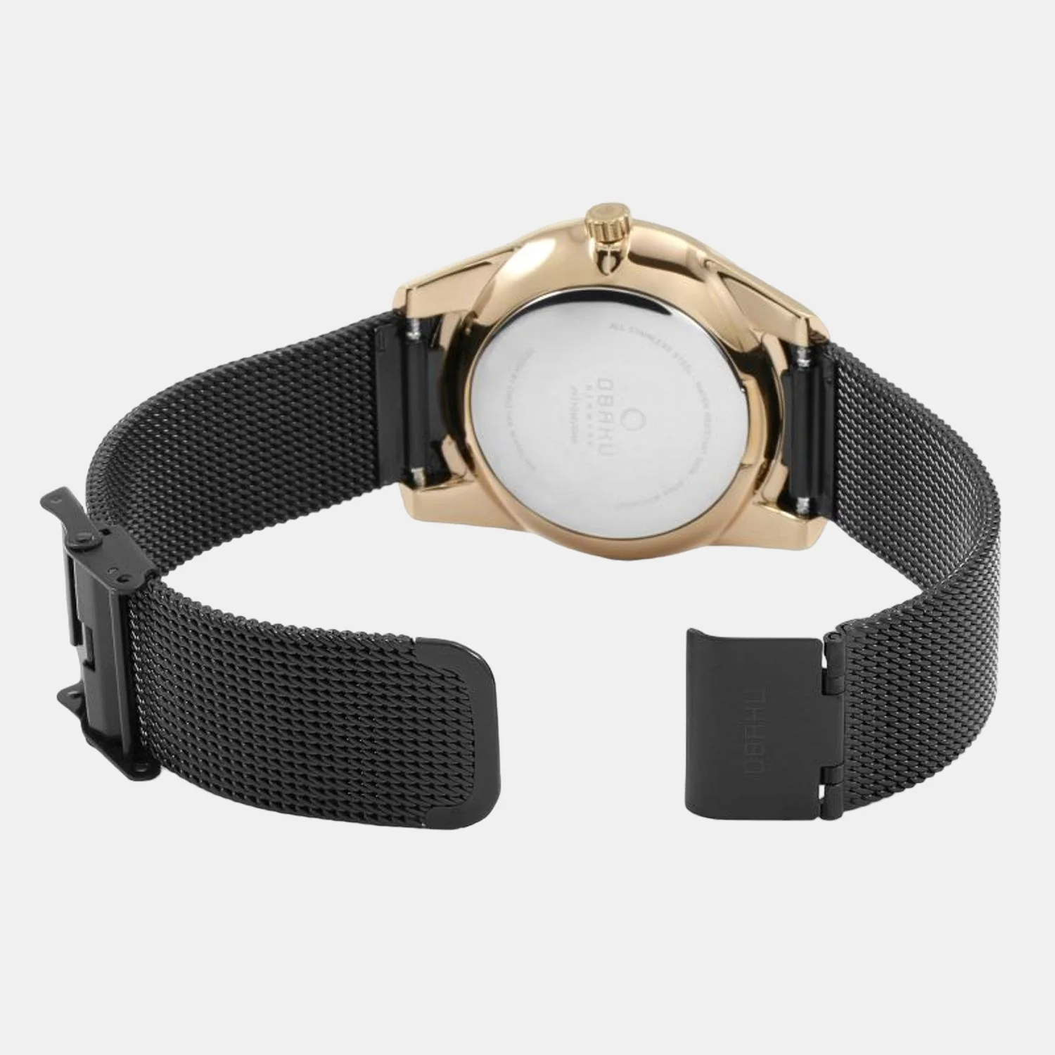 Flint Night Men Quartz Black Dial Analog Stainless Steel Watch V171GMVBMB - Image 6