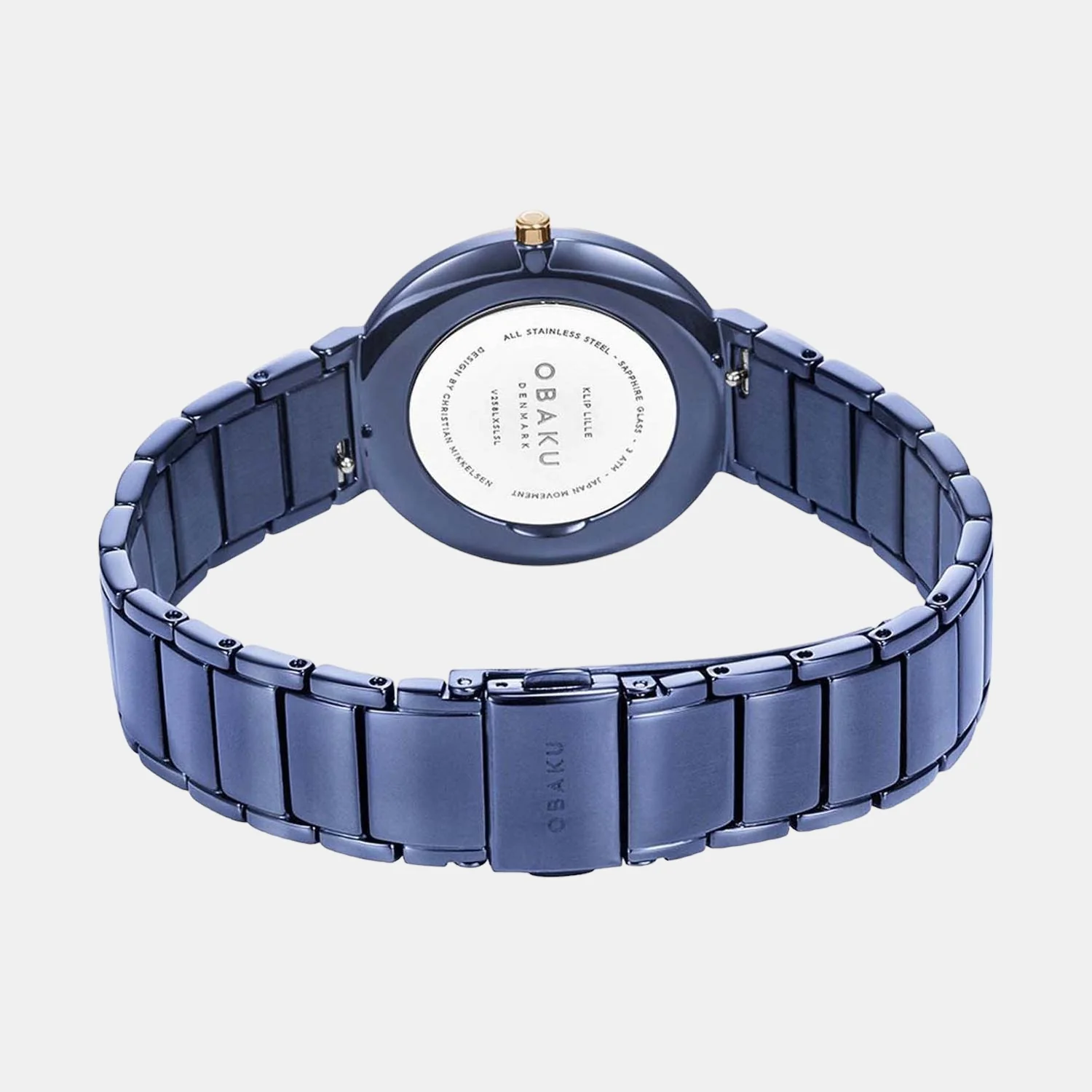 Klip Lillie Bahama Women Quartz Blue Dial Analog Stainless Steel Watch V258LXSLSL - Image 2