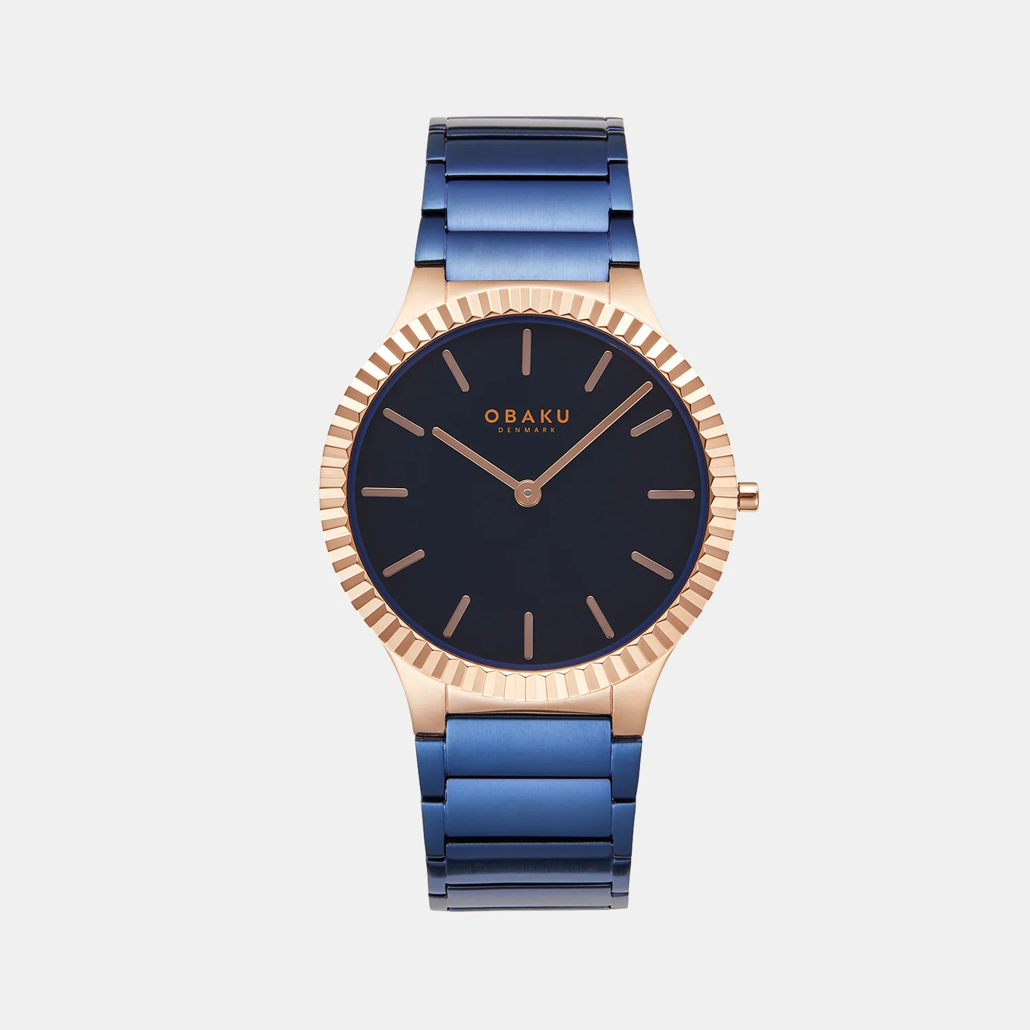 Linje Bahama Men Quartz Blue Dial Analog Stainless Steel Watch V292GXVLSL - Image 2