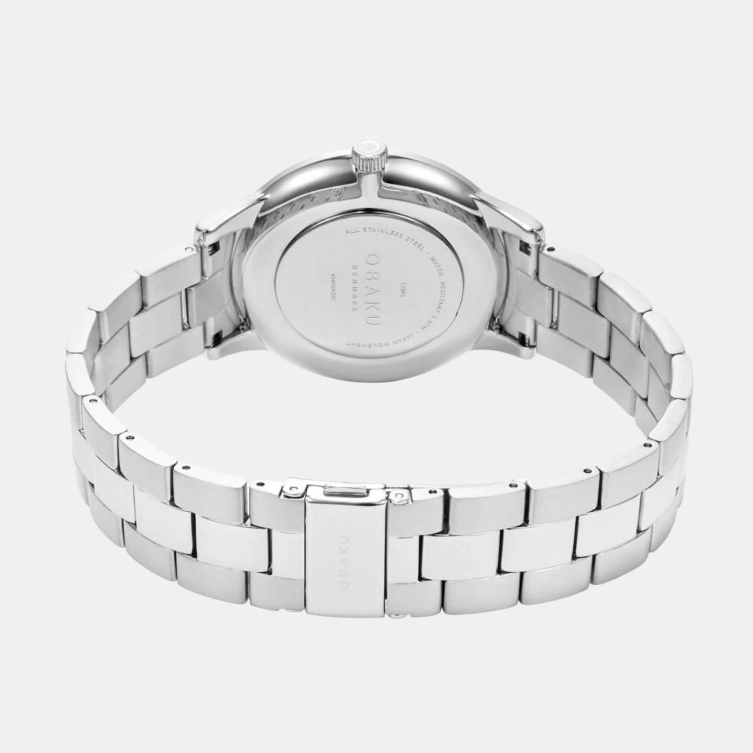 Lyng Peach Men Quartz White Dial Analog Stainless Steel Watch V247GXCISC - Image 2