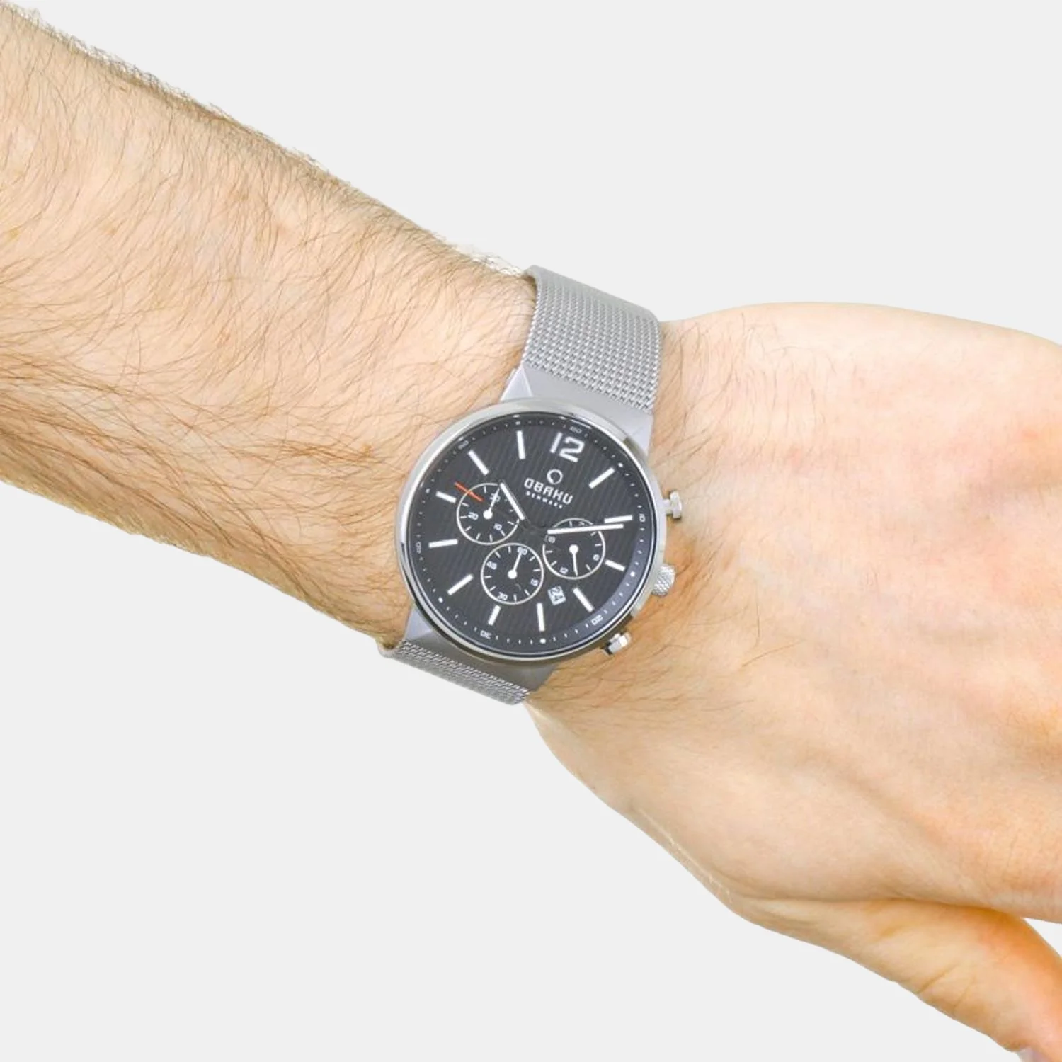 Storm Men Quartz Black Dial Chronograph Stainless Steel Watch V180GCCBMC - Image 3