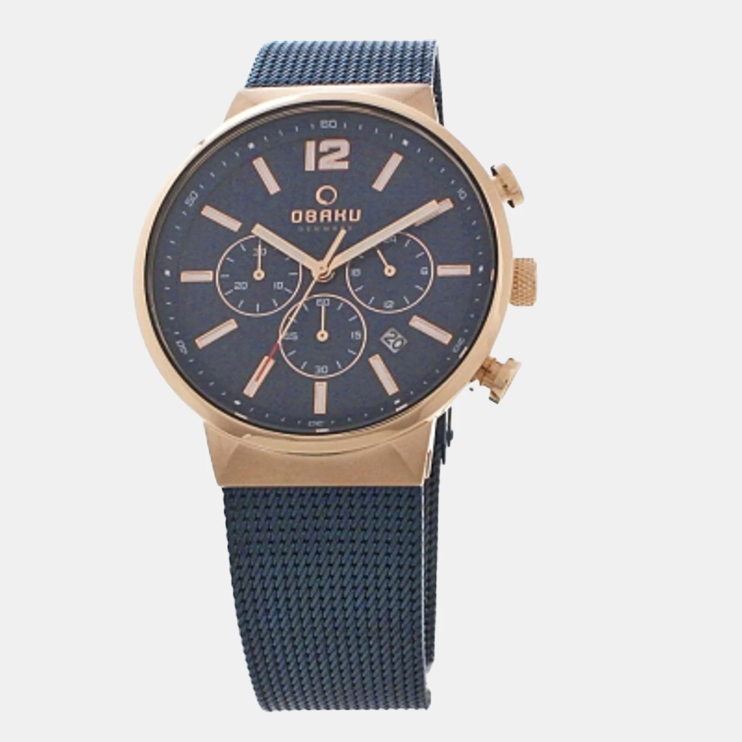 Storm Ocean Men Quartz Blue Dial Chronograph Stainless Steel Watch V180GCVLML - Image 4
