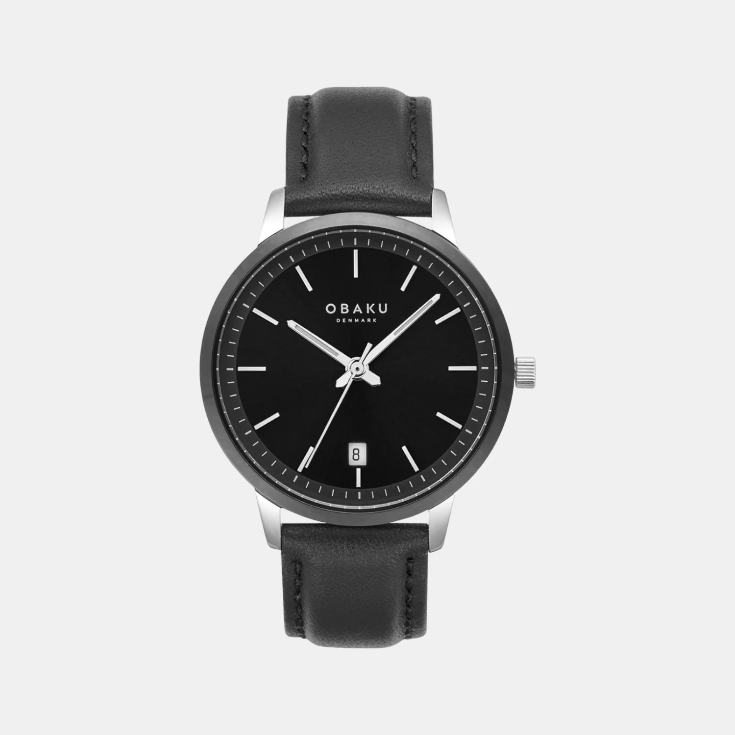 Tern Lille Men Quartz Black Dial Analog Leather Watch V270GDABRB