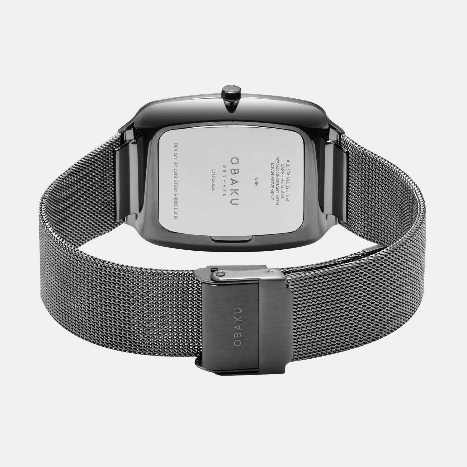 Tern Men Quartz Grey Dial Analog Stainless Steel Watch V267GXUUMU - Image 5