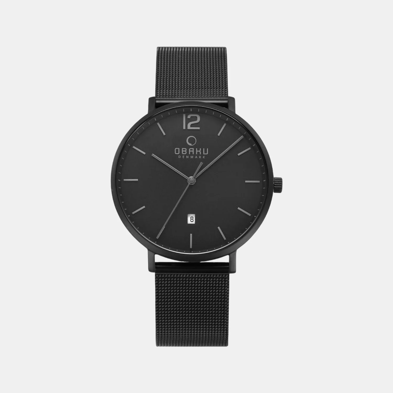 Toft Charcoal Men Quartz Black Dial Analog Stainless Steel Watch V181GDBBMB - Image 2