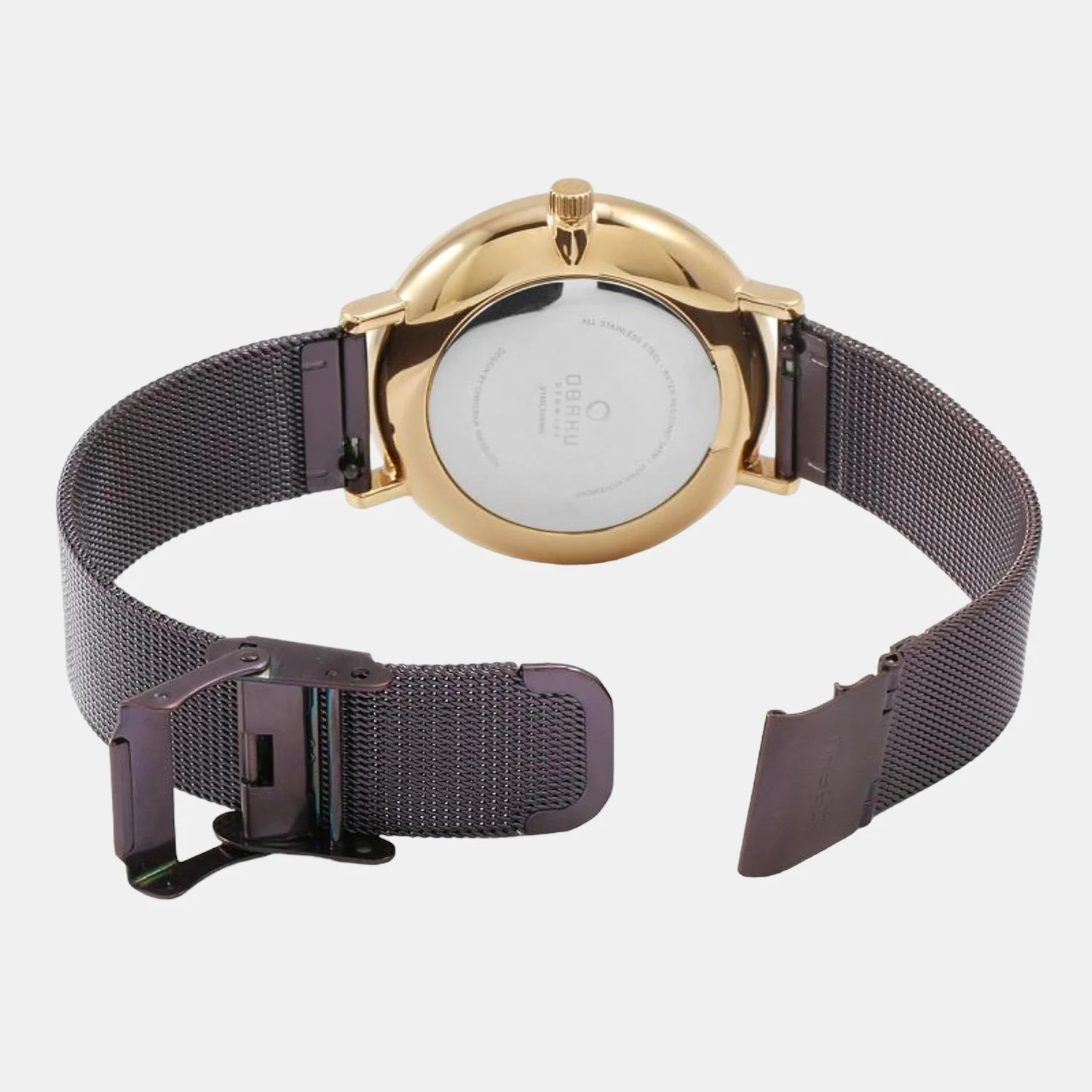 Vest Walnut Women Quartz Brown Dial Analog Mesh Watch V186LXVNMN - Image 6