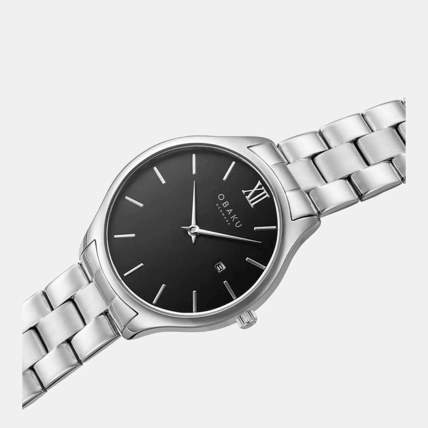 Vibe Men Quartz Black Dial Analog Stainless Steel Watch V266GDCBSC - Image 3