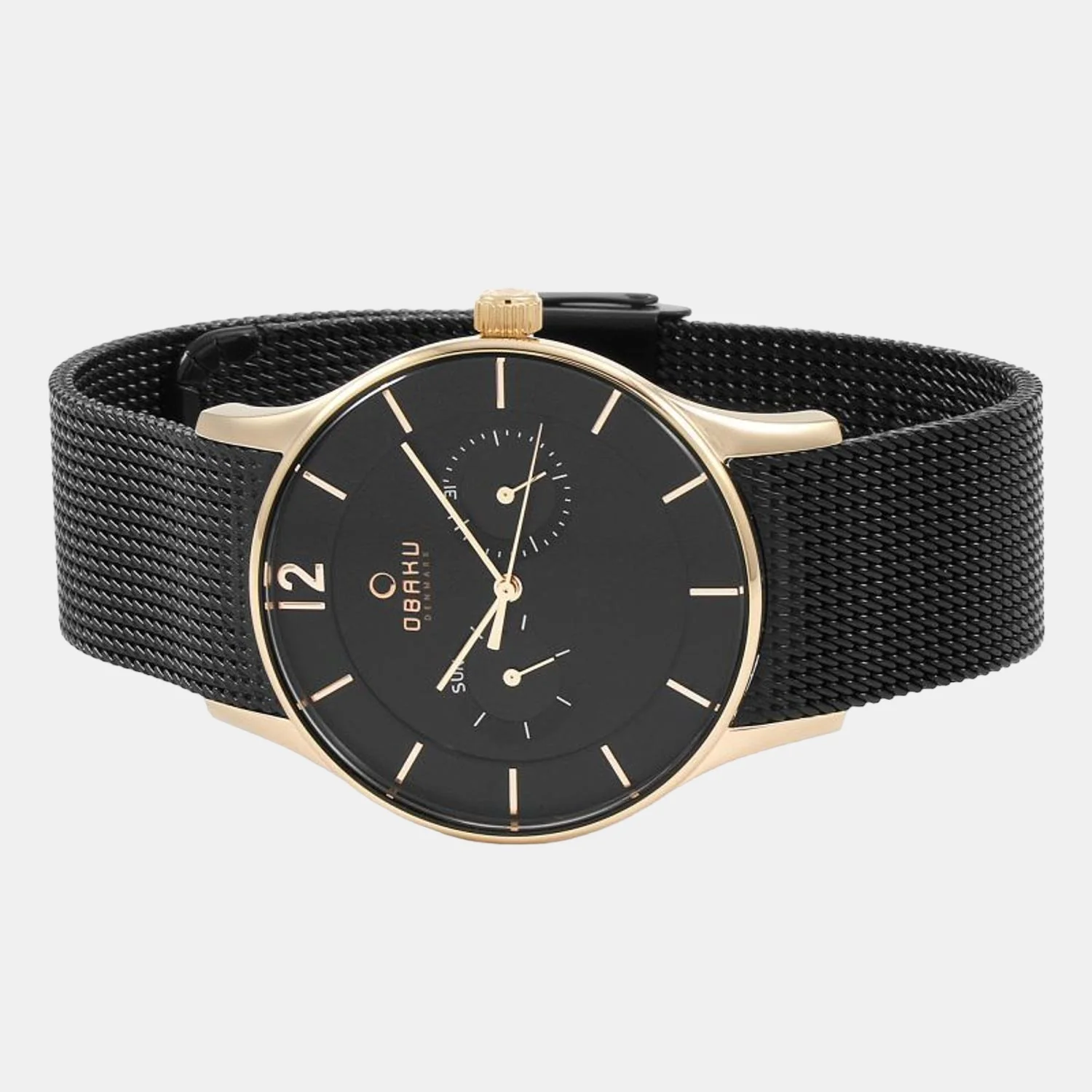 Vild Night Men Quartz Brown Dial Analog Stainless Steel Watch V175GMVBMB - Image 4