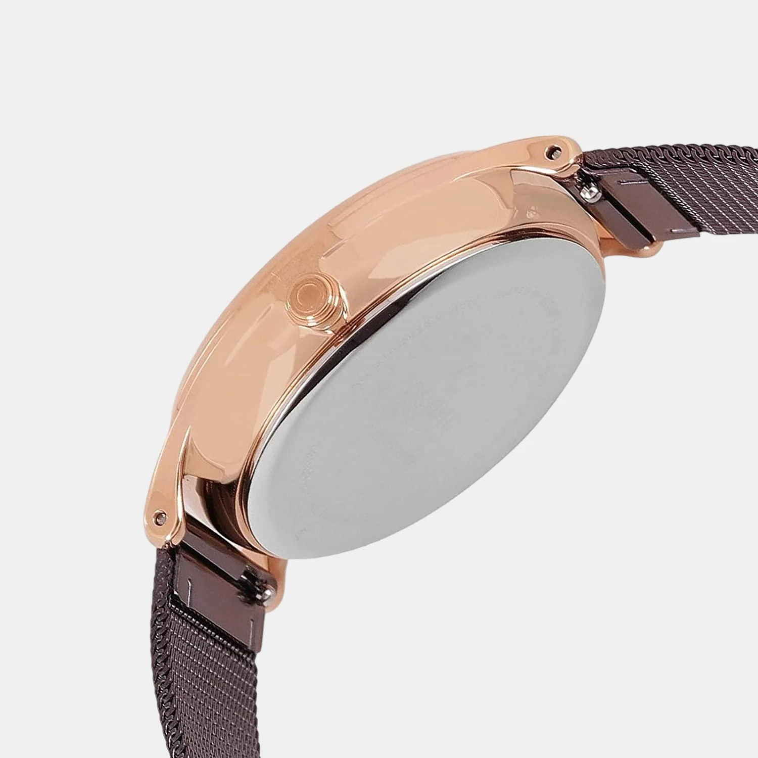 Women Quartz Brown Dial Analog Stainless Steel Watch V212LMVNMN - Image 3